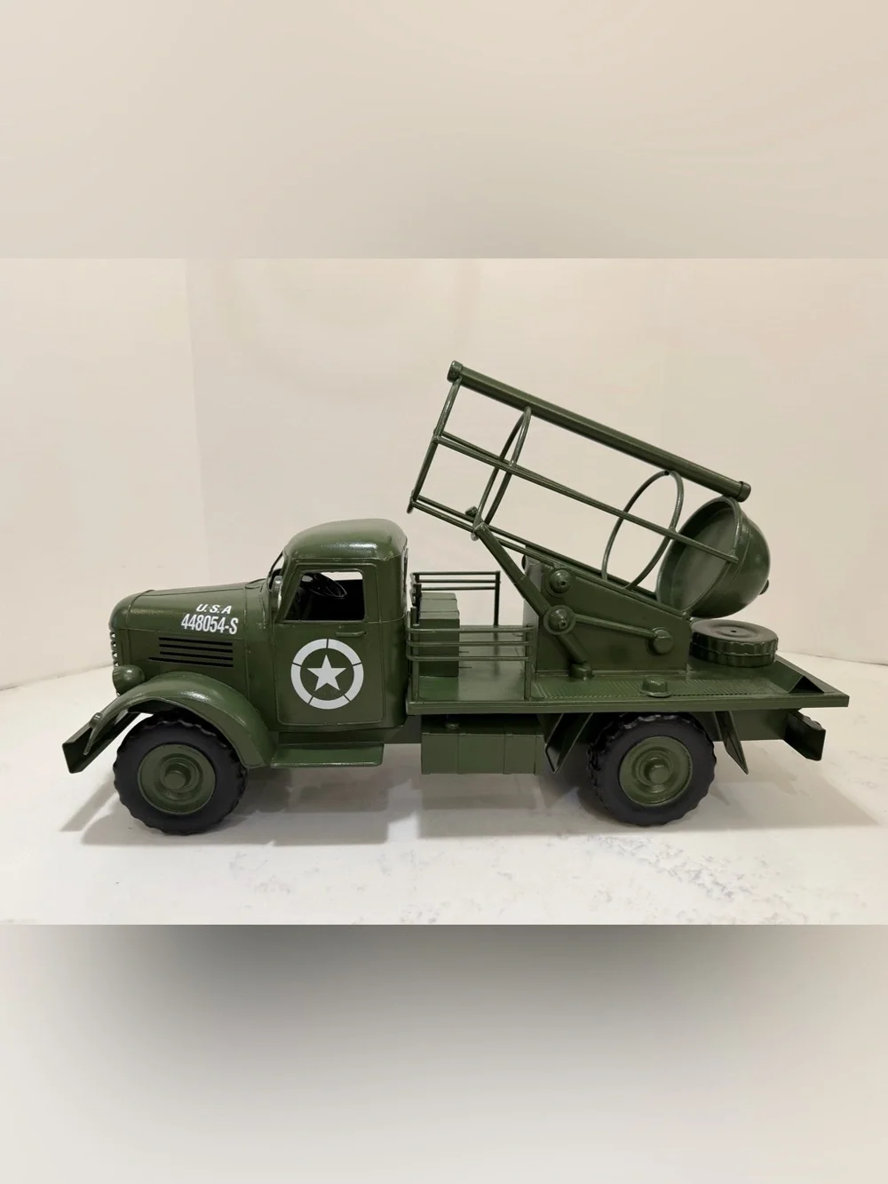 The Peacekeeper Military Truck Camouflage Metal Decanter